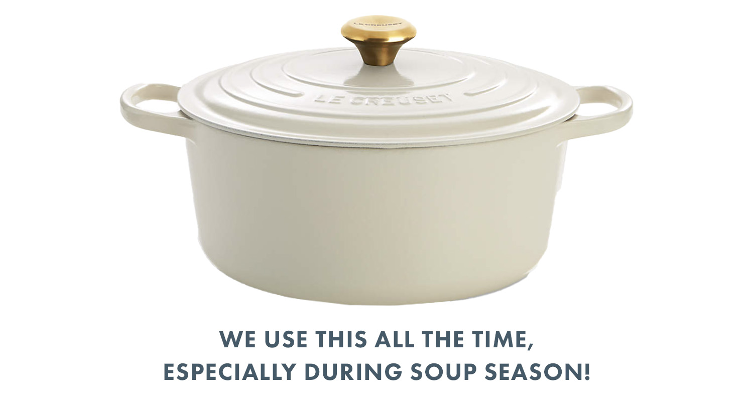 We use this all the time, especially during soup season!