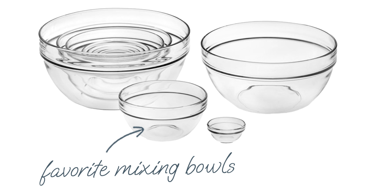 Favorite mixing bowls